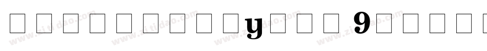 NewCenturySch 9字体转换